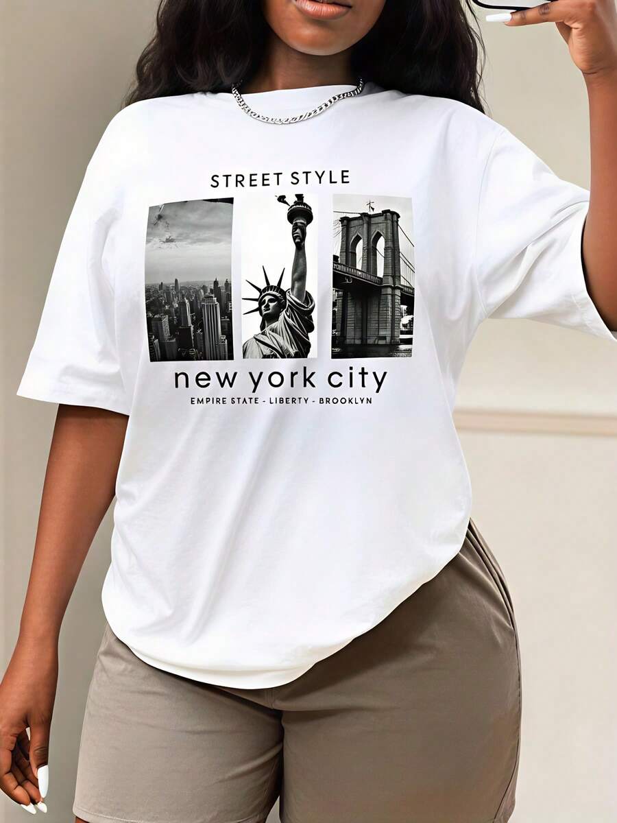 Street Style New York Fashion - Street Style, Women's T-Shirt, New York