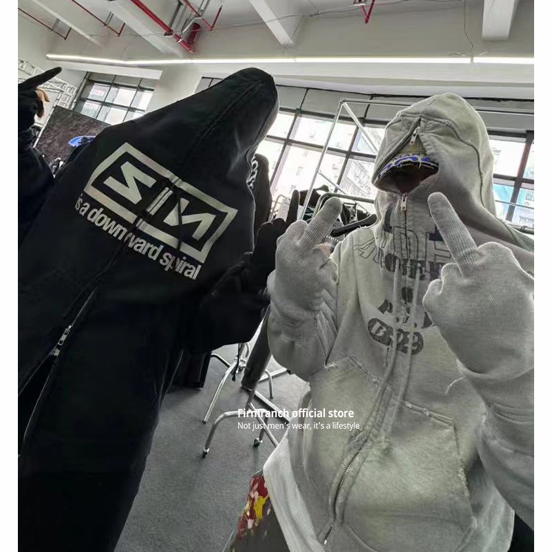 Firmranch New Autumn Winter Ko - đánh giá và giá Street Fashion Zip Up Hoodie