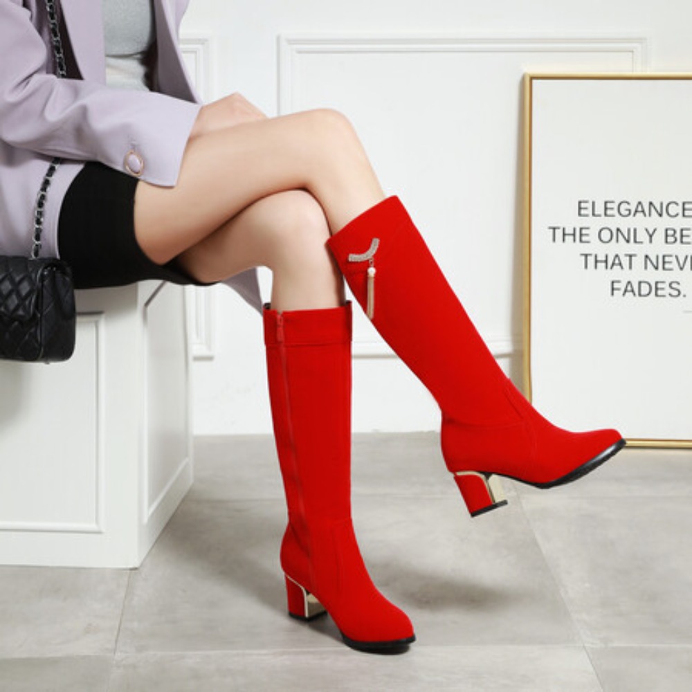 New Knee High Boots Women Shoe - đánh giá và giá Street Fashion Ladies