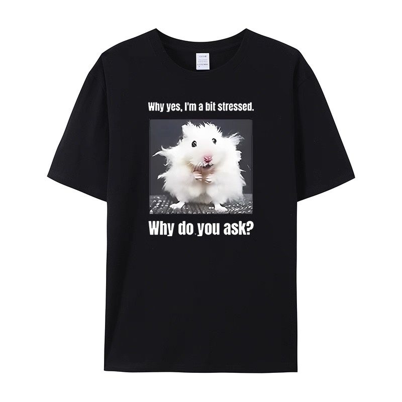 ZAZOMDE Funny Stressed Hamster - đánh giá và giá Street Style Fashion Quotes