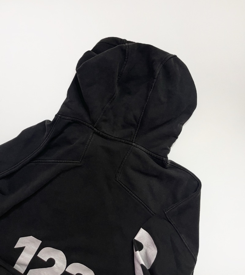 RRR-123 Embroidered LOGO Doubl - đánh giá và giá Street Fashion Zip Up Hoodie