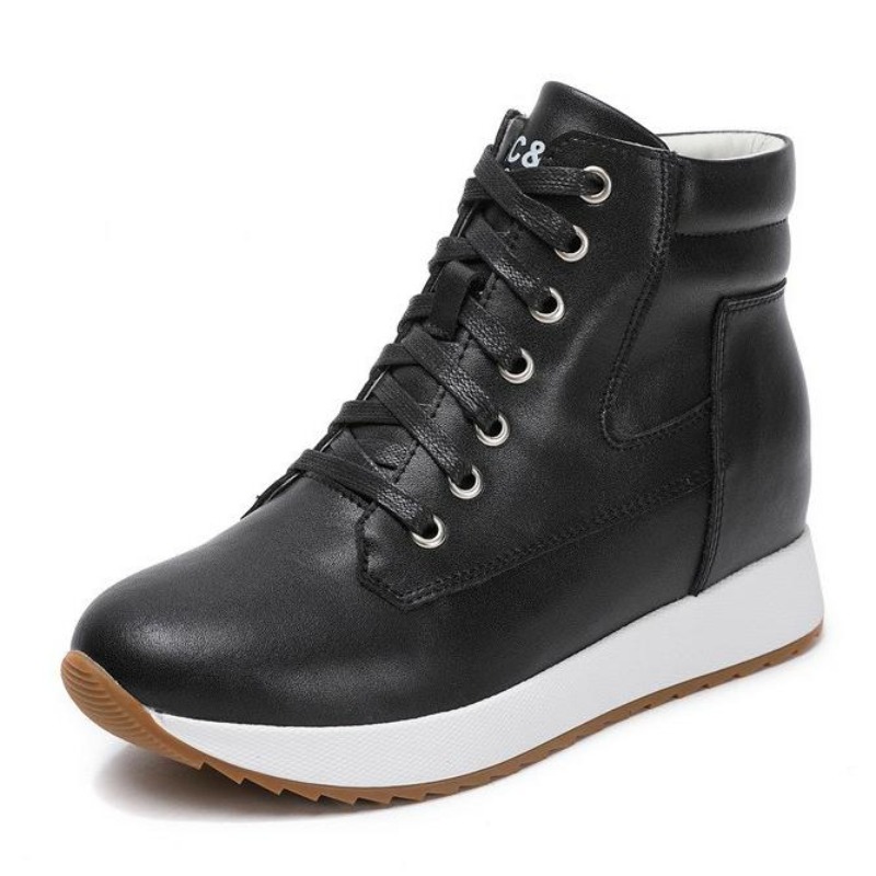 7CM Genuine Leather Women Ankl - đánh giá và giá Chunky Sneaker Platform