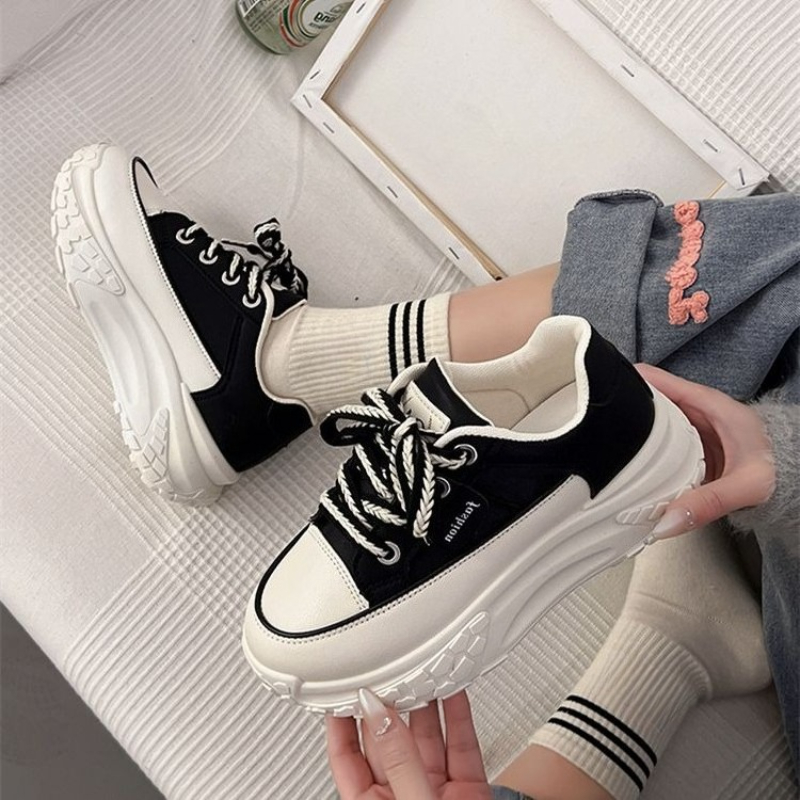 Spring Chunky White Sneakers f - đánh giá và giá Chunky Sneaker Platform