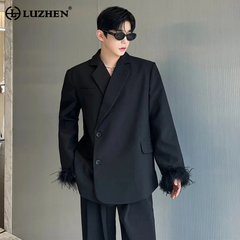 LUZHEN Men's Fashion Coat Feat - đánh giá và giá Street Fashion Reviews