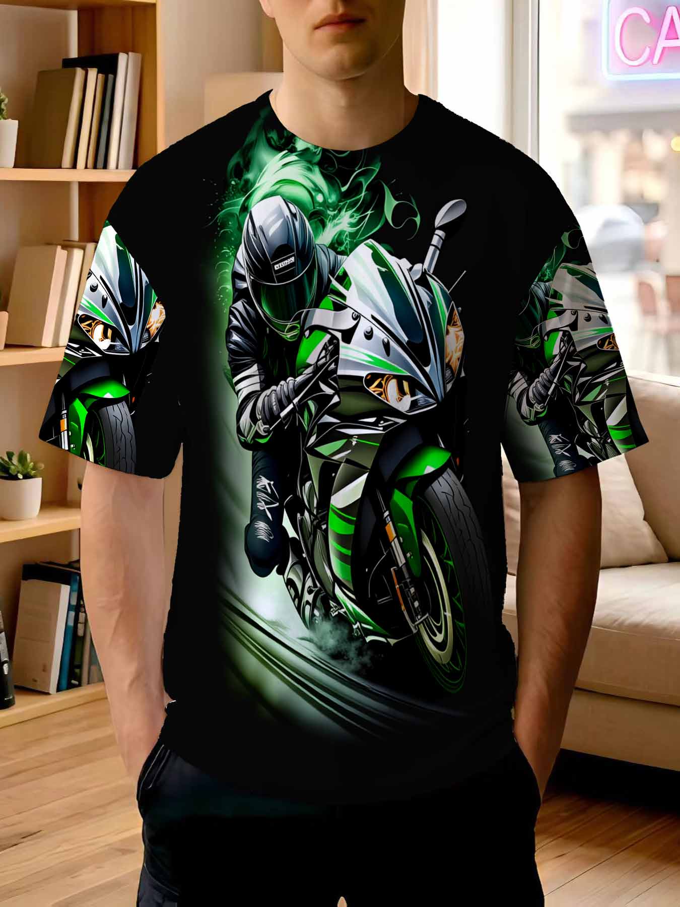 2026 new printed T-shirt  Men' - đánh giá và giá Street Fashion Culture