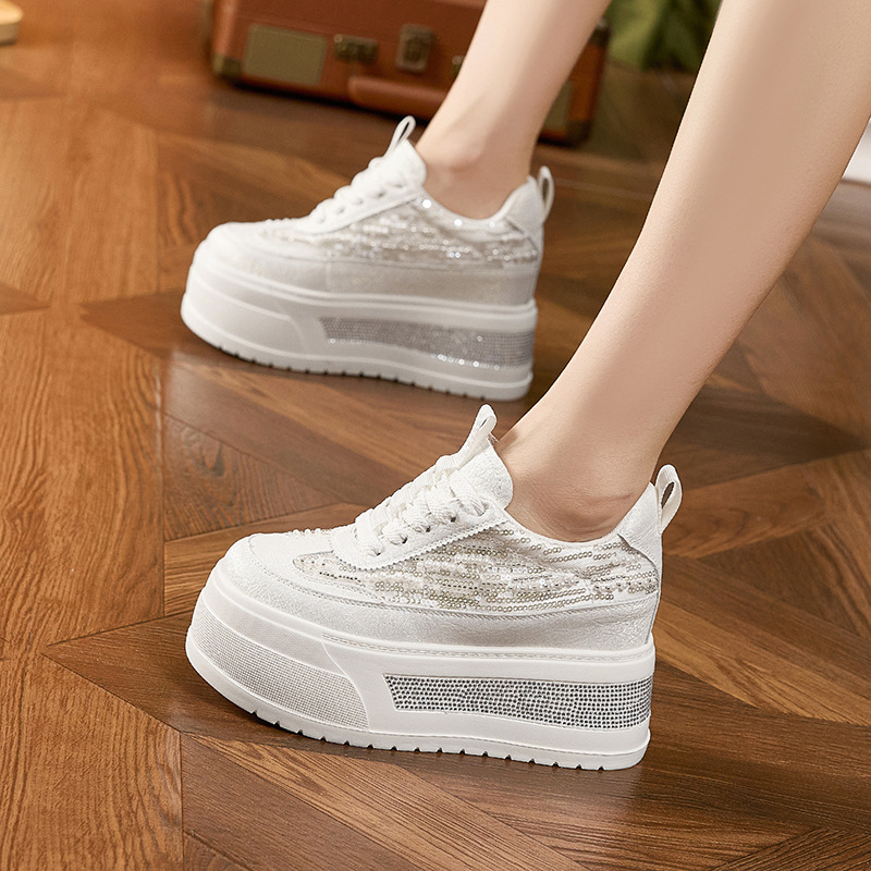 10CM Wedge Heels Sneakers New  - đánh giá và giá Chunky Sneaker Platform