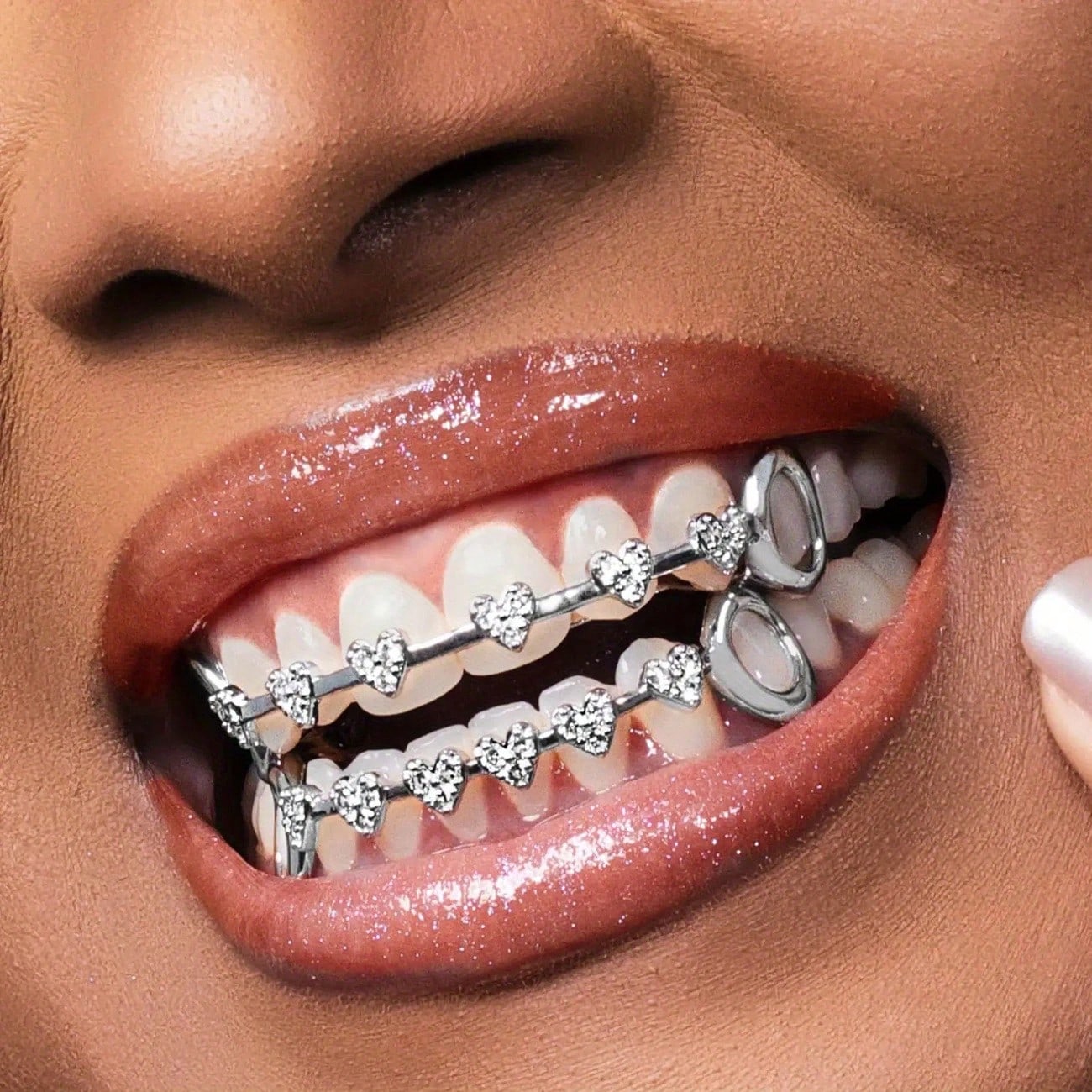 Hip-Hop  Fashion Gold Teeth Mi - đánh giá và giá Street Fashion Types