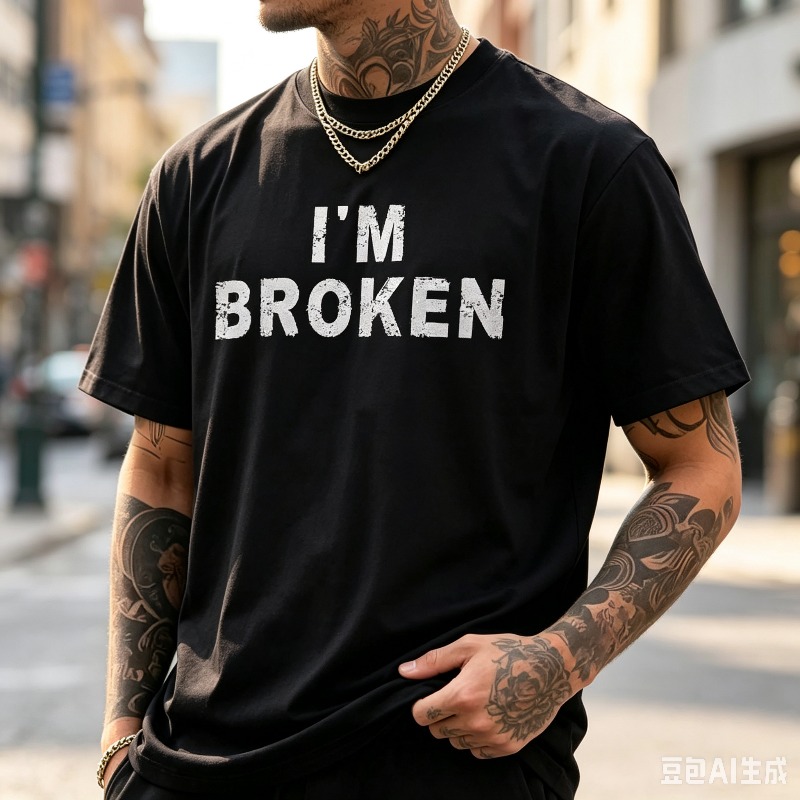 Distressed Quote Men T-Shirt I - đánh giá và giá Street Style Fashion Quotes