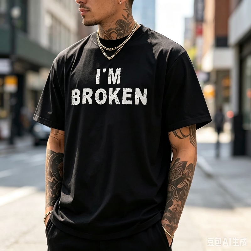 Distressed Quote Men T-Shirt I - đánh giá và giá Street Style Fashion Quotes