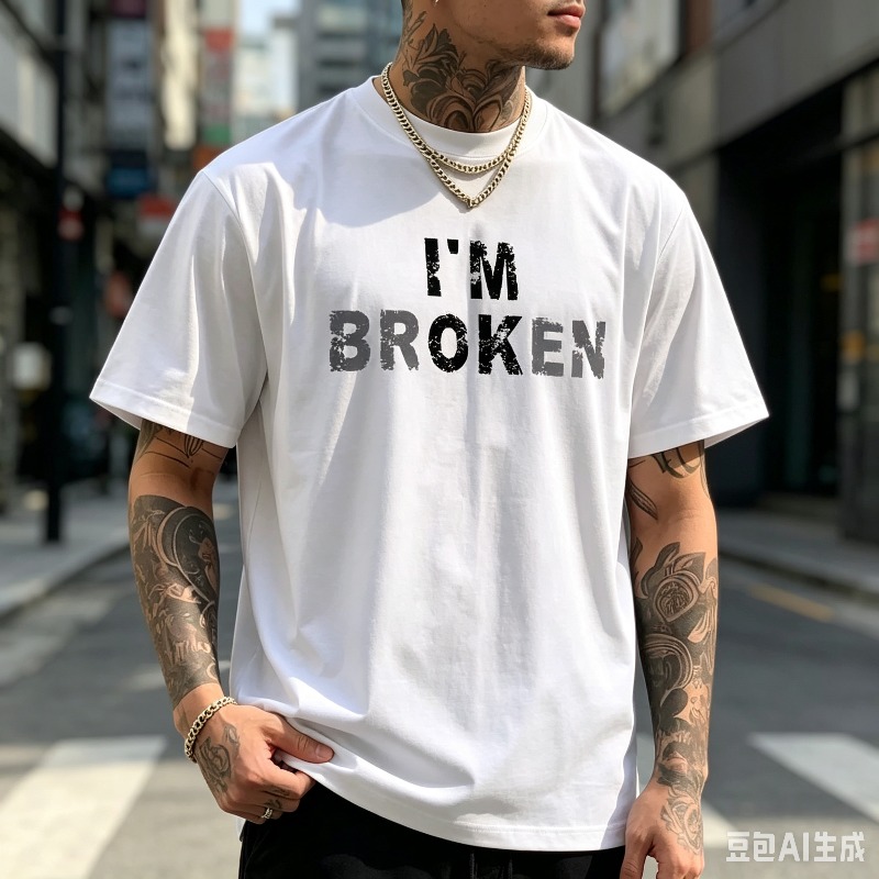 Distressed Quote Men T-Shirt I - đánh giá và giá Street Style Fashion Quotes