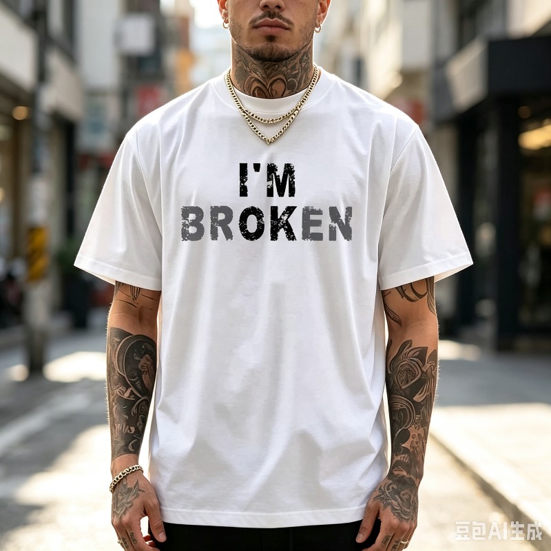 Distressed Quote Men T-Shirt I - đánh giá và giá Street Style Fashion Quotes