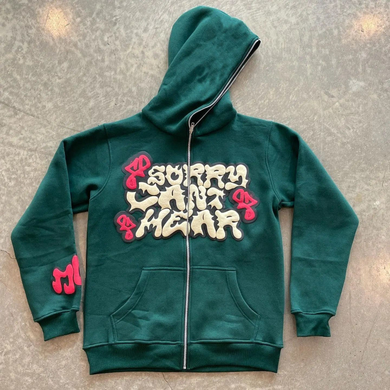 American Retro Star and Letter - đánh giá và giá Street Fashion Zip Up Hoodie