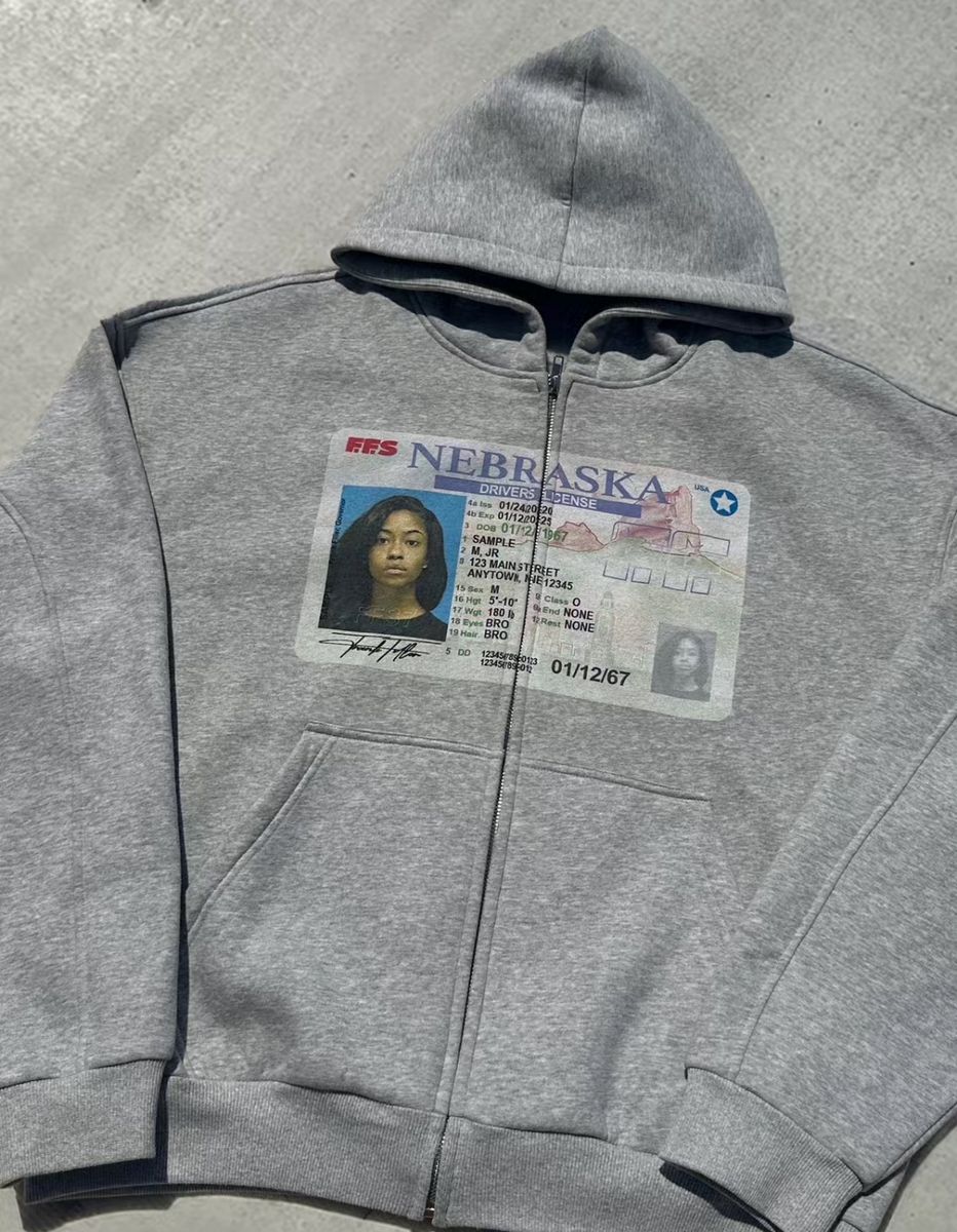 Y2K retro grey zip hoodies fas - đánh giá và giá Street Style New York Fashion