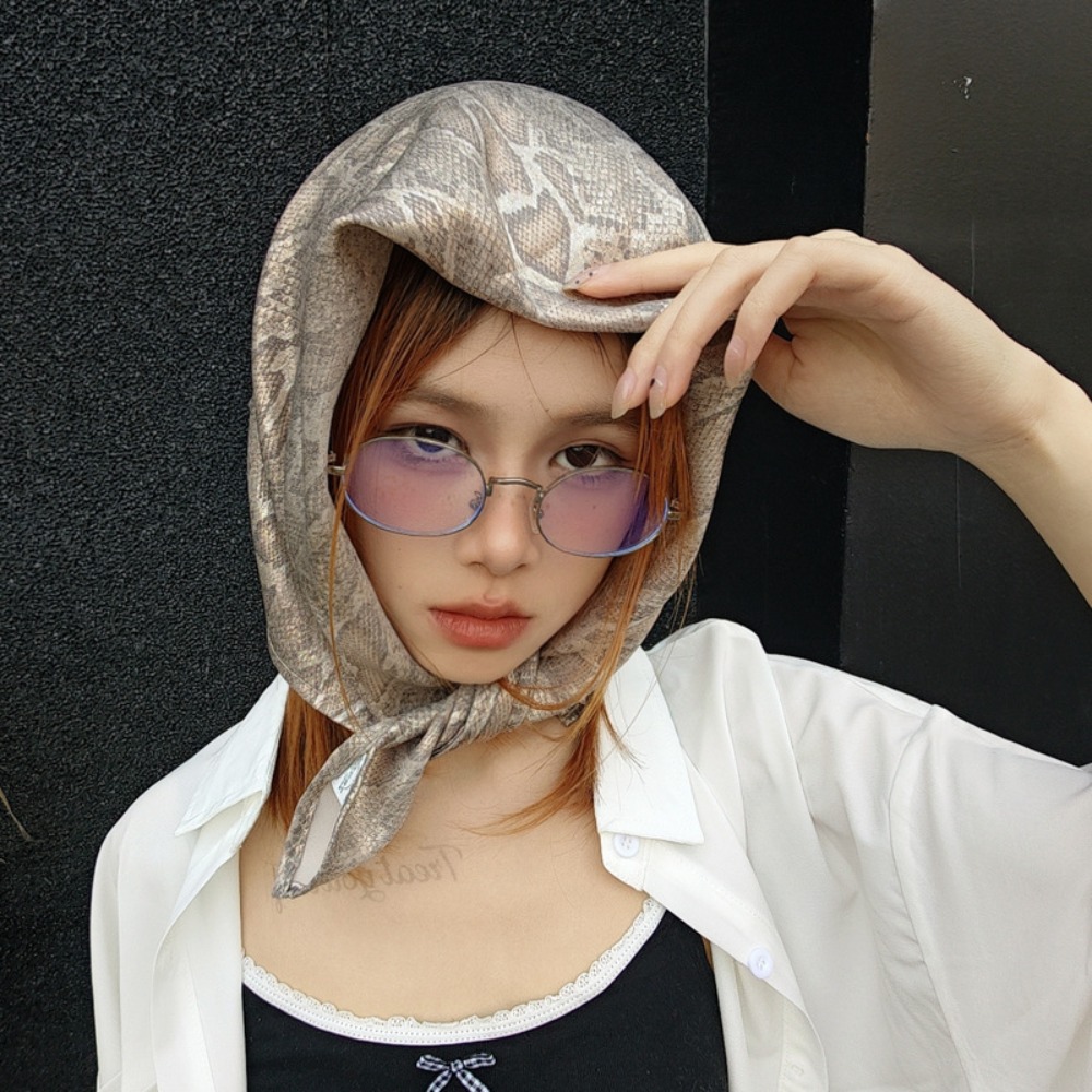 Headwear Y2K Snake Print Hair  - đánh giá và giá Street Fashion Types