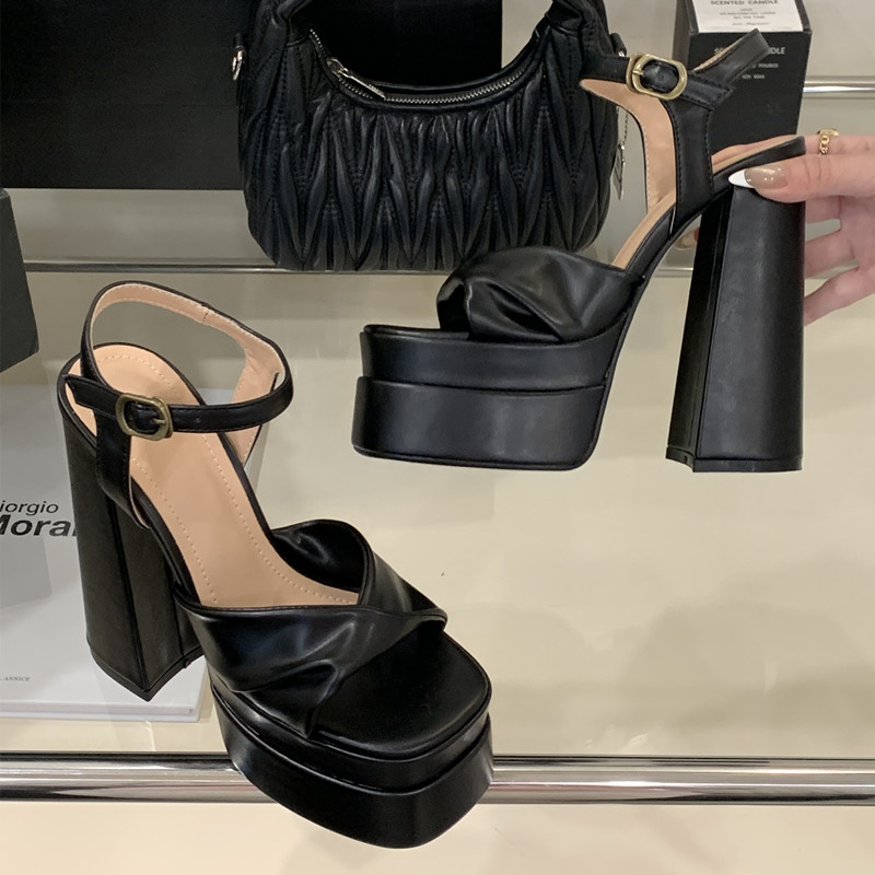 Star style Fashion Double Plat - đánh giá và giá Chunky Sneaker Platform
